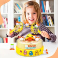 Детская игрушка Прыгающая жёлтая уточка ∙ Музыкальная карусель B.Duck and Friends — поймай уточку с прыгающими утятами и 2 сачками