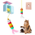 Игрушка для котов на присоске Pet Toy Ball 1490 ∙ Интерактивная игрушка Pet Toy Ball 1490 для кошек с автоматическим движением