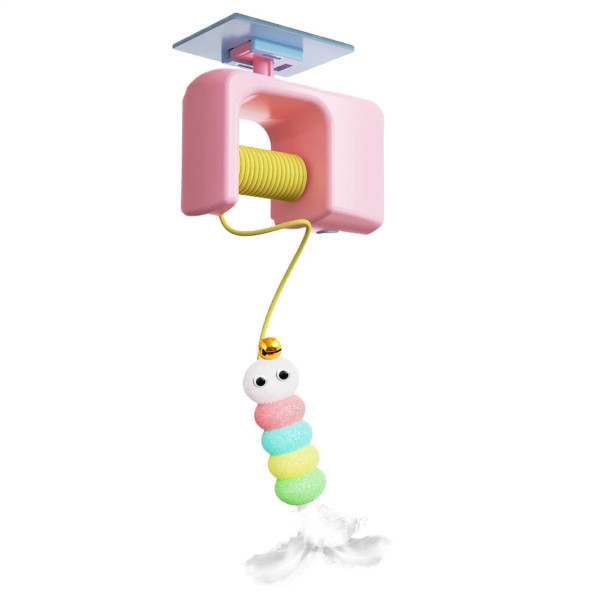 Игрушка для котов на присоске Pet Toy Ball 1490 ∙ Интерактивная игрушка Pet Toy Ball 1490 для кошек с автоматическим движением