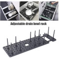Телескопическая сушилка Drawer Organizer с индивидуальной конфигурацией ∙ Сушилка для посуды Drawer Organizer