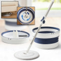 Швабра-Сфера Mop Bucket 1472 с инновационной системой отжима без рук ∙ Швабра с Ведром КРУГЛАЯ Mop Bucket 1472
