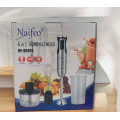 Погружной ручной блендер из нержавеющей стали Naifeo 4 в 1 HF-8010S ∙ Многофункциональный блендер Naifeo HF-8010S для кухни