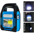 Фонарь кемпинг переносной HB-9707A-1LED+COB+LED ∙ Многофункциональный туристический фонарь HB-9707A