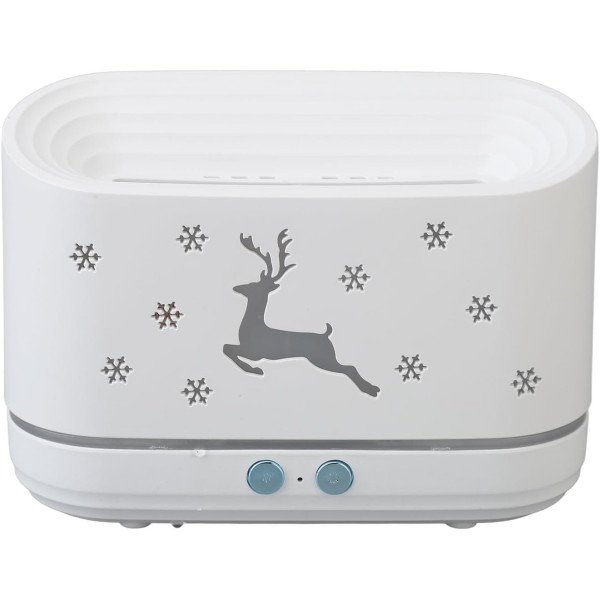 Увлажнитель воздуха с подсветкой и эффектом пламени EL-JS1 ∙ Ультразвуковой увлажнитель воздуха EL-JS1 с имитацией огня