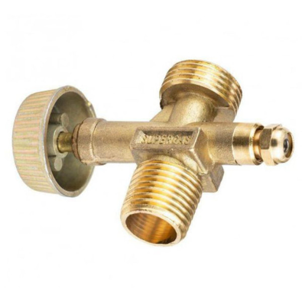 Вентиль газа Intertool для плиты турист газовых баллонов и горелок ∙ Вентиль для газових балонов INTERTOOL