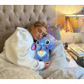 Детская интерактивная игрушка ночник Веселый Стич светильник для сна ∙ Дышащая плюшевая игрушка Стич для сна