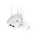 Репитер усилитель сигнала ретранслятор Wi-Fi роутер 300Мбит ∙ Wi-Fi ретранслятор 2.4G с 6 антеннами