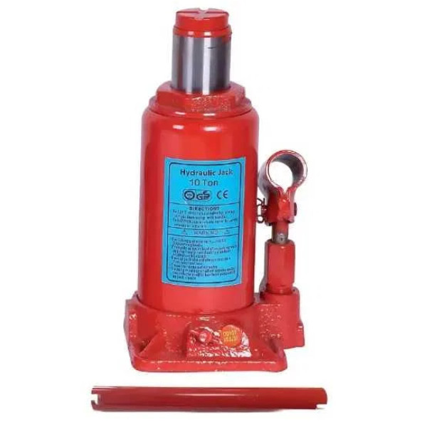 Бутылочный гидравлический домкрат для автомобиля 10т • Домкрат гидравлический 10т