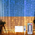 Гирлянда Штора SFK-09 флаг Украины с пультом USB 2×2 м ∙ Штора-гирлянда SFK-09 USB флаг Украины 2×2 м