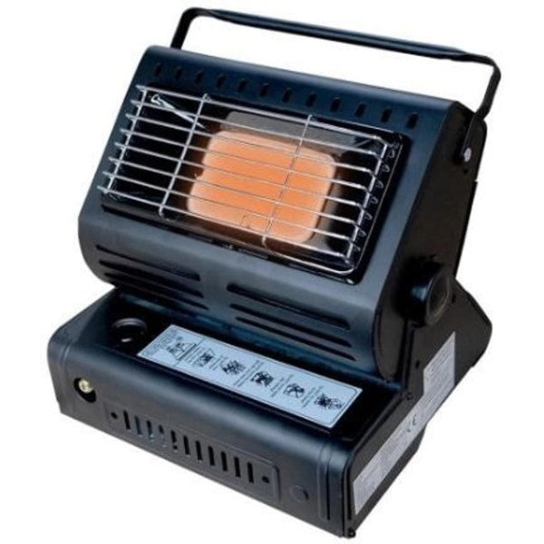 Портативный газовый обогреватель-плита 2 в 1 Happy Home • Инфракрасный обогреватель для палатки и приготовления пищи