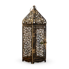 Стильный интерьерный подсвечник 9.5×9.5×25 см для дома ∙ Декоративный подсвечник 9.5×9.5×25 см