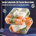 Развивающая 3D головоломка лабиринт Кубик Рубика для детей ∙ Головоломка лабиринт-кубик Рубика
