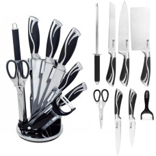 Кухонный комплект ножей UNIQUE UN-1834 из нержавеющей стали ∙ Набор ножей UNIQUE UN-1834 для кухни