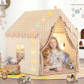 Детская палатка-домик складная с окошками и крышей ∙ Палатка для детей большой дом тип Домик
