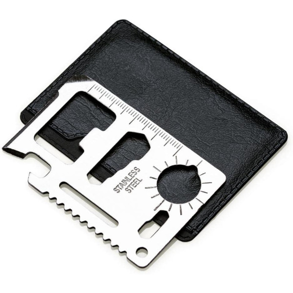 Многофункциональный мультитул-кредитка Mil-Tec Survivor ∙ Карманный инструмент-мультитул Mil-Tec Survivor