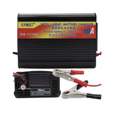 Автоматическое импульсное зарядное устройство 12V MA-1210A с защитой и амперметром ∙ Зарядное устройство для аккумулятора BATTERY CHARGER 10A MA-1210A