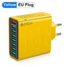 Адаптер для быстрой зарядки мобильных телефонов с 8 портами ∙ Зарядное устройство 8-в-1 BK329 150Вт