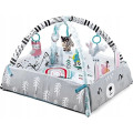 Развивающий игровой кокон Wonder Toy с погремушками и мячиками ∙ Детский коврик с мягкими бортиками Wonder Toy