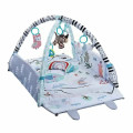 Развивающий игровой кокон Wonder Toy с погремушками и мячиками ∙ Детский коврик с мягкими бортиками Wonder Toy