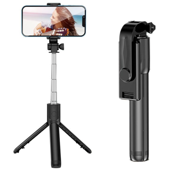 Селфи-палка и штатив DF-01S с Bluetooth пультом дистанционного управления ∙ Многофункциональный монопод DF-01S с пультом