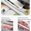 Слайсер для тонкой нарезки мяса LY-619 для дома ∙ Ломтерезка для мясных изделий LY-619