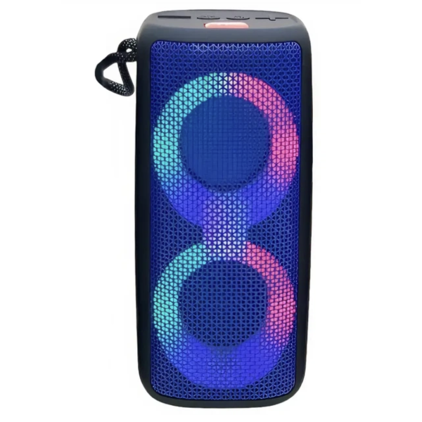 Портативная колонка MB-041 9150 Bluetooth с подсветкой ∙ Колонка беспроводная NB 041 с подсветкой и световой музыкой LED