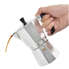 Гейзерная кофеварка UNIQUE UN-1911 на 3 порции ∙ Гейзер UNIQUE UN-1911 для дома 135 мл