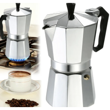 Гейзерная кофеварка UNIQUE UN-1913 на 9 порции ∙ Гейзер UNIQUE UN-1913 для дома 405 мл