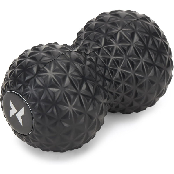 Фитнес-ролик с двойным массажным мячом 16×9 см ∙ Набор для массажа ND-5274