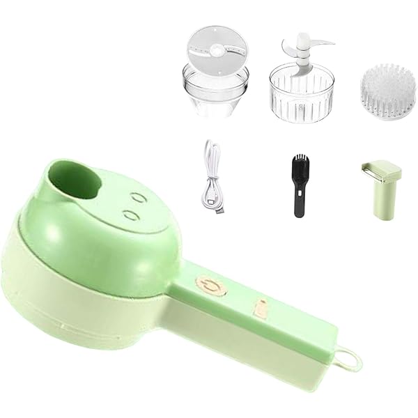 Ручной электрический резак для овощей 4 в 1 ∙ Электрический измельчитель Food Chopper Catling