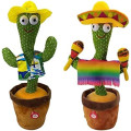 Интерактивная игрушка Говорящий кактус для детей ∙ Кактус мексиканец от USB в одежде