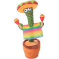 Интерактивная игрушка Говорящий кактус для детей ∙ Кактус мексиканец от USB в одежде
