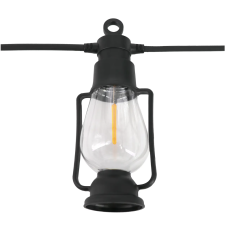 Гирлянда подвесные ретро-лампы 220 В теплый свет уличная SFK-49 ∙ Уличная SFK-49 LED-гирлянда с большими лампами