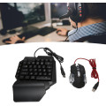 Набор клавиатуры и мыши из трех частей Mix Pro ∙ Клавиатура и мышь Mix Pro с RGB-подсветкой и адаптером