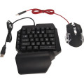 Набор клавиатуры и мыши из трех частей Mix Pro ∙ Клавиатура и мышь Mix Pro с RGB-подсветкой и адаптером