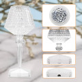 Ночник-лампа 3D Кристалл аккумуляторный с сенсорным управлением и 3 режимами 26 см ∙ Лампа-ночник 3D кристалл с сенсорным управлением