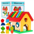 Развивающий домик для детей с фигурками ∙ Игрушка развивающая Домик для детей с фигурками