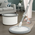 Швабра с вращающейся насадкой для мытья пола в комплекте с ведром ∙ Швабра центрифуга с ведром и автоматическим отжимом для пола и окон