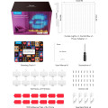 Гирлянда Smart-штора SFK-07 праздничная LED-гирлянда для дома ∙ Светодиодная штора с приложением SFK-07 20 нитей по 20 LED
