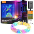 Гирлянда Smart-штора SFK-07 праздничная LED-гирлянда для дома ∙ Светодиодная штора с приложением SFK-07 20 нитей по 20 LED