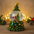 Новогодний LED-светильник-декор Ёлка XHF-8001 с музыкой и подсветкой ∙ Снежный светильник-декор Ёлка XHF-8001