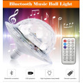 Светодиодная вращающаяся лампа RD-7202 с Bluetooth для вечеринок ∙ Диско шар с динамиком в патрон RD-7202