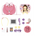 Детский косметический набор Kids Pretend Toy Bag сумка для макияжа с зеркалом ∙ Игровой набор Kids Pretend Toy Bag для девочек