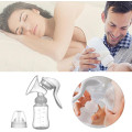 Ручной молокоотсос + бутылочка для кормления и хранения грудного молока ∙ Портативный силиконовый молокоотсос для кормления