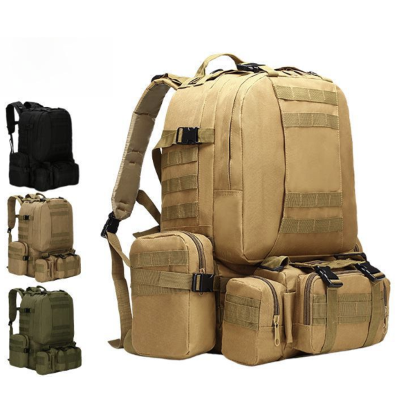 Военный тактический рюкзак BGINVEST 51009 52 л ∙ Армейский рюкзак с системой BGINVEST 51009 для туризма и службы