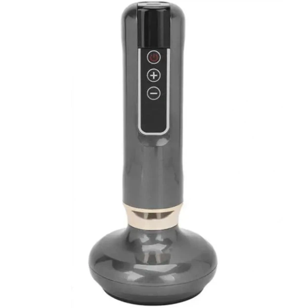 Вакуумный антицеллюлитный массажер для тела Cupping Massager DS-A15 с инфракрасным прогревом • Баночный лимфодренажный массажер 12 уровней вакуума питание 5V