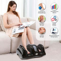 Универсальный электромассажер для ног и стоп Shiatsu Foot Massager роликовый ∙ Электромассажер для стоп и икроножных мышц с пультом управления