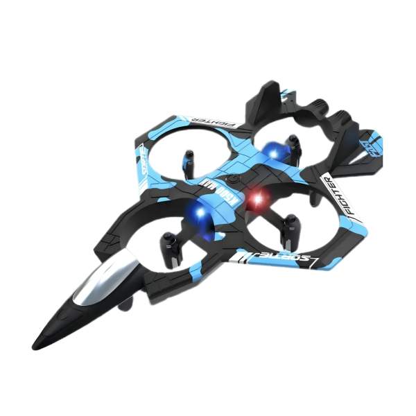 Радиоуправляемый дрон-истребитель K500 MAX M33 с эффектами полетов ∙ Квадрокоптер K500 MAX RC с трюками и удержанием высоты