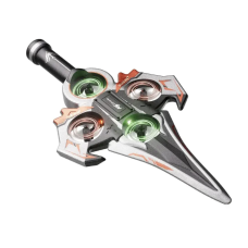 Игрушка-самолёт на радиоуправлении Летающий меч Drone KS-199 ∙ RC дрон-самолёт Drone KS-199 с трюками 360° и LED-подсветкой