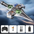 Игрушка-самолёт на радиоуправлении Летающий меч Drone KS-199 ∙ RC дрон-самолёт Drone KS-199 с трюками 360° и LED-подсветкой